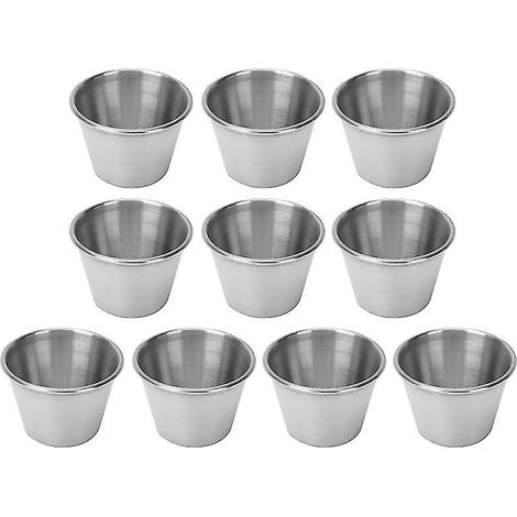 10 coupelles à sauce
