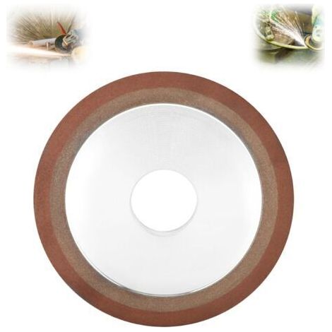 BARKBUSTERS Meule diamantée en résine, meule diamantée pour lame en alliage d'acier au tungstène 125 x 10 x 32 x 8 mm (1/5)