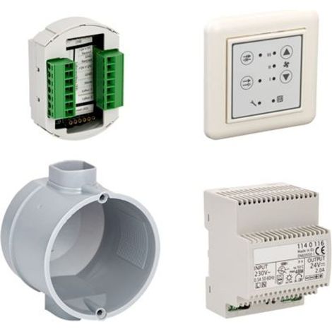 STIEBEL ELTRON Set di controllo ZLWE 40-8 per un massimo di 8 ventilatori, 236671