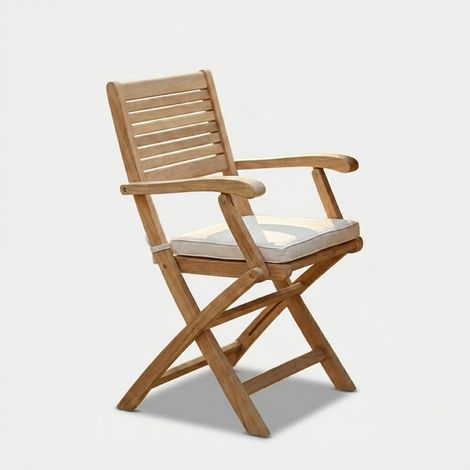 Sillón plegable de jardín de teak Mirage (1/5)