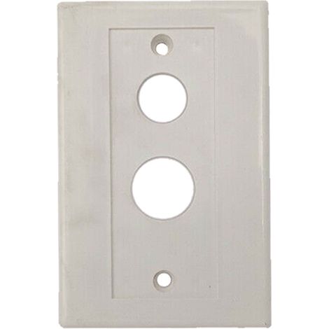 PLACCA PER ARGANO A FUNE colore bianco Q.TA 5 colore bianco
