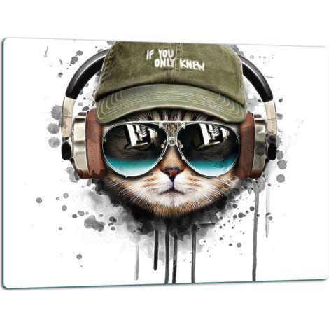 Planche à découper en verre 52x40 CAT (1/5)