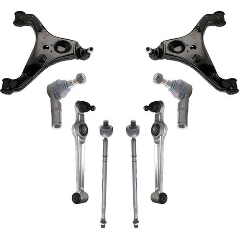 KIT BRACCIO OSCILLANTE 8 PEZZI COMPATIBILE CON VW CRAFTER 30-50 Furgone (2E) 2.0 TDI / Kit Sospensione Completo OE/OEM / Bracci Oscillanti + Testine Sterzo / Sostituzione Diretta OEM