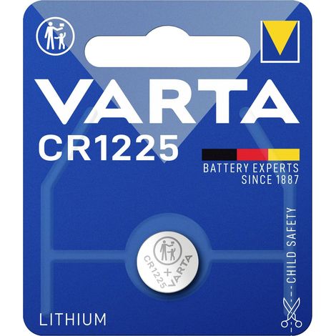 Varta Pile bouton CR 1225 3 V 1 pc(s) 48 mAh lithium LITHIUM Coin CR1225 Bli 1 X37475 (1/10)