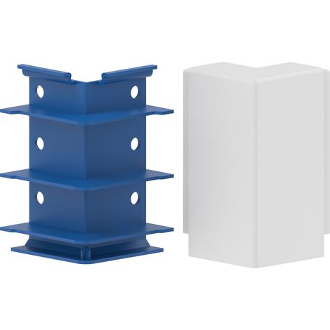 GGK ANGLE EXTÉRIEUR POUR PLINTHE ÉLECTRIQUE 4D 20X80MM BLANC 114112