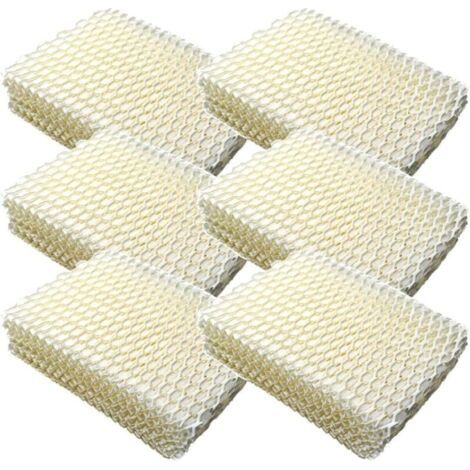 BARKBUSTERS Filtre à mèche pour humidificateur compatible avec les humidificateurs ReliOn WF813 RCM-832 RCM832 RCM-832N DH-832 Duracraft DH-830 Robitussin DH832 Honeywell HC832 - 6 pièces (1/4)
