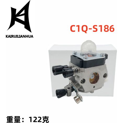 Der Vergaser C1Q-S186 ist für die Modelle FS45, FS55R, FS55, HS45, FC55 und FS38 geeignet. (909-154) (1/4)