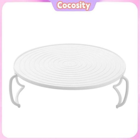 Plateau Chauffant Micro-ondes - Empileur Assiettes Rond - Support Cuisson Vapeur - 1 Pièce (1/3)