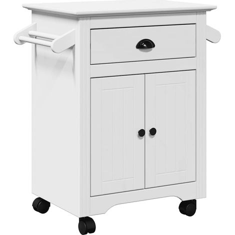 Kitchen Trolley BODO White 72x45x80 cm vidaXL