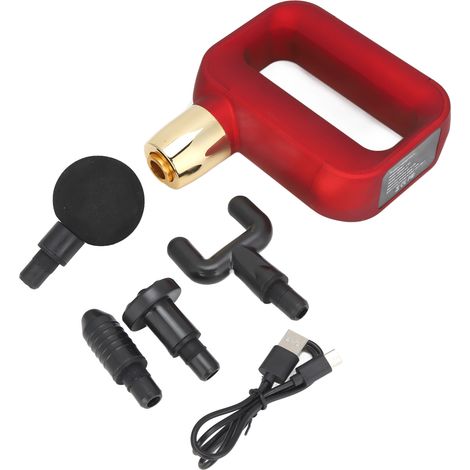 Mini pistolet de massage électrique à impact pour les fascias, masseur de nuque, équipement de fitness (1/5)
