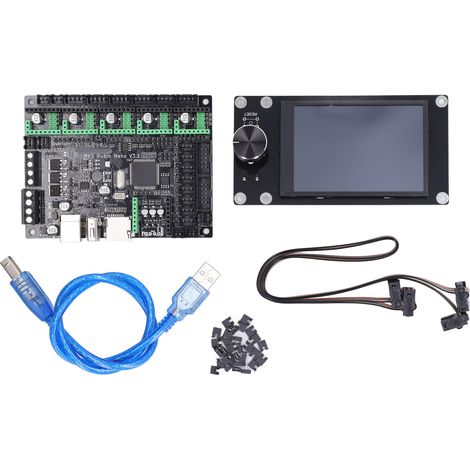 3D Printer Motherboard Power TVS Protection Virtual USB Device Support MKS Controller Board +MKS TS35 Screen (1/5)