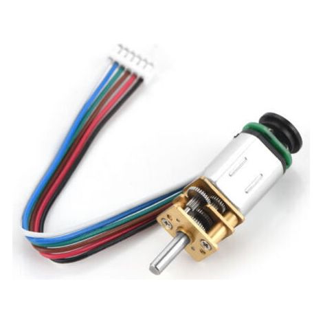 DC6V 2W GBMQ-GM12BY20 geared motor with magnetic coded disc encoder (6V 30 rpm)