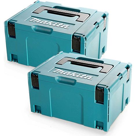 Makita MAKPAC Stacking Connector Tool Case Systainer TYPE 3 396 X 296 X 210 x 2 (1/2)