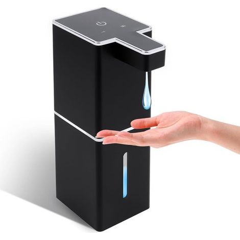 Dispensador automático de jabón - 380 ml - IPX5 - Sensor infrarrojo - Montaje en pared (1/5)