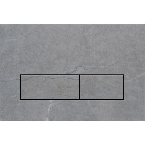Plaque de Commande WC Compatible avec Duofix Sigma, Delta et Basic, Kit de Rechange avec Tiges de Poussée et Cadre de Montage pour UP300 (1/5)