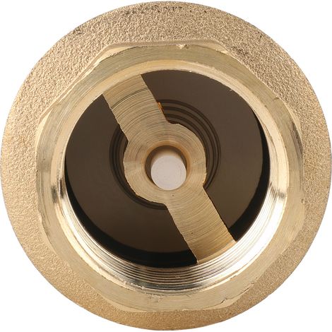 Vanne de non-retour unidirectionnelle filetée en laiton haute précision pour eau gaz huile G3/4" (1/5)