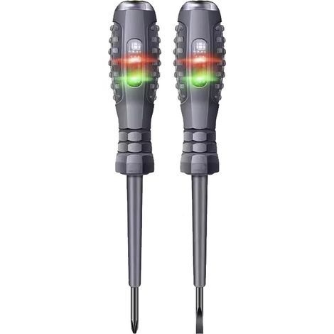 Includes a Phillips screwdriver, a flathead screwdriver, a voltage tester and an indicator. (1/5)