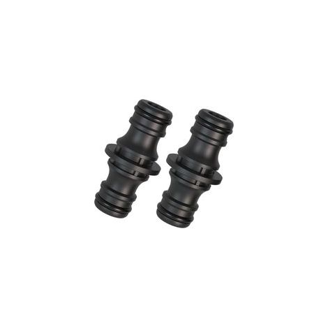 2 pièces raccords de Tuyau d'arrosage,1/2 Pouce Double fiche Pièce,raccordement de Deux tuyaux pour l'extension, même avec Une Pression d'eau élevée.