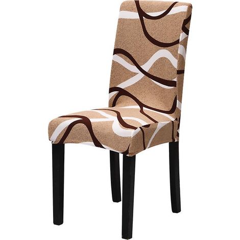 housse De Chaise Salle Manger Extensible 1 Pices,housse De Chaise Universelle Lavables,couverture De Chaise Facile Nettoyer Pour Dcor Salle Man (1/5)