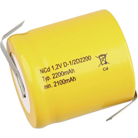 Mexcel Pile rechargeable spéciale 1/2 LR20 (D) NiCd 1.2 V 2200 mAh 1 pc(s)