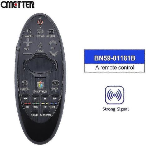 Tib New Bn59-01181b Bn5901181b Kompatibel mit Samsung TV-Fernbedienungen Ua55h8000aw Ua65hu8500w (1/4)