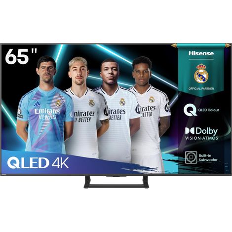Hisense – TV QLED 4K 65 pouces – Ultra HD 3840×2160 – HDR Dolby Vision – Processeur Quad Core – Mode Jeu Plus 10ms – Smart TV Vidaa U9