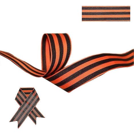 St.-Georgs-Band, Kriegssiegesband, Russisches Gardeband, Schweres Gardeband, Orange-schwarzer Streifen (1/5)
