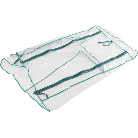 Mini Gewächshaus PVC 27 x 19 x 36 Zoll Wasserdicht Reißverschlusstür – wiederverwendbar jede Saison (1/5)