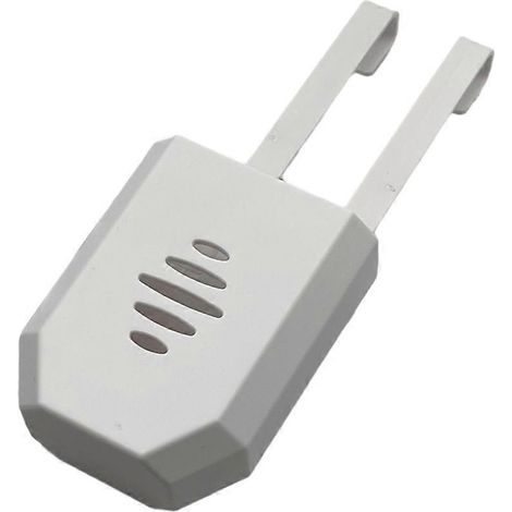 Support pour pastilles nettoyantes pour réservoir de toilettes, support métallique pour pastilles de javel, porte-pastilles de nettoyage suspendu pour cuvette de toilettes, blanc (1/5)