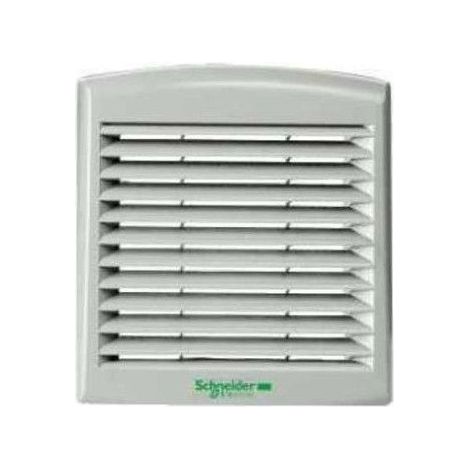 Rejilla de salida IP54, mecanizado 92x92mm. Dimensiones 336x316mm - NSYCAG92LPF