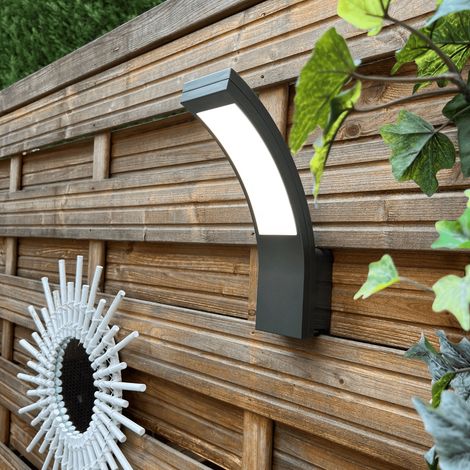 Luminaria LED con sensor Paris Graphite - V-PAR10W40BC (1/4)