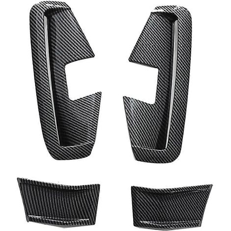 Aileron latéral de pare-chocs avant pour BMW Série 4 G22 MP 2021-2024, style bec de baffle. (1/4)