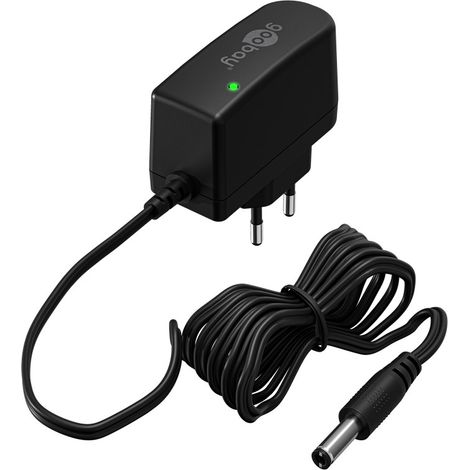 Goobay 64974 adaptador e inversor de corriente Interior Negro