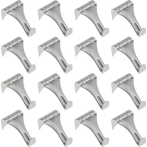Picture Frame Hooks Metal Picture Hangers for Kitchen, Bedroom, Art Exhibition, Gallery and Office, Hanging Pictures and Wall Protection (1/5)
