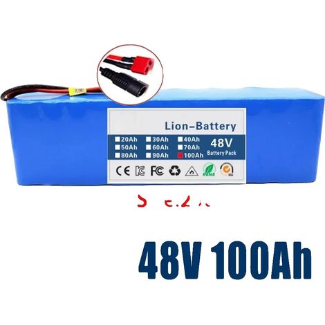 Batterie Lithium-Ion, Capacité 100Ah, Compatibilité 48V, 13S3P-T-DC (1/2)