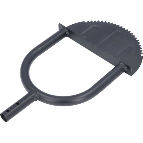 Coupe-bordures demi-lune en acier au carbone haute dureté, facile à nettoyer, pelle de jardin manuelle pour zoo (1/5)