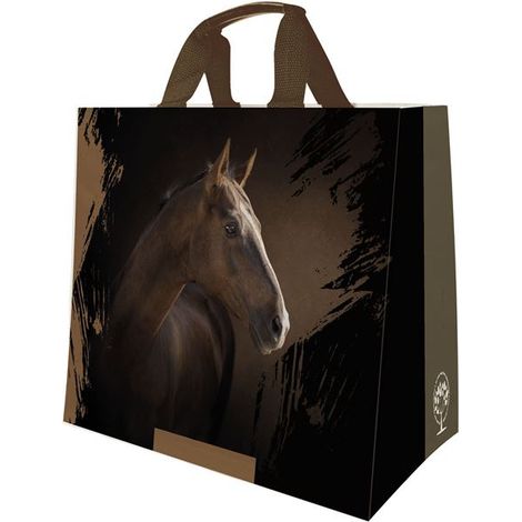 Polypro-Tasche mit Pferdemotiv, 33l, Maße: 43+20 x 38 cm - Sphere