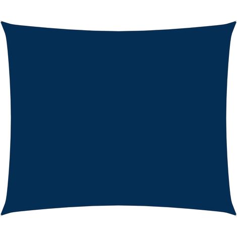 Voile de parasol Tissu Oxford rectangulaire 2,5x3,5 m Bleu (1/5)