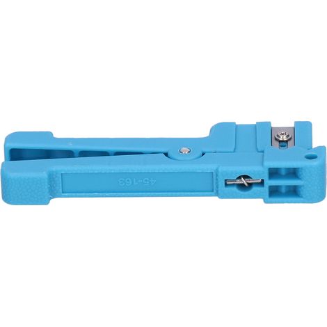 Kabelabisolierer für Glasfaser, Koaxialkabel und Rohre mit gerader Bogenklinge (1/5)