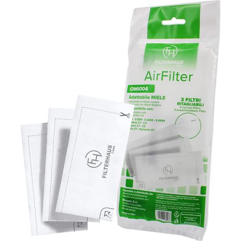 Filtres air clean par 3 3944711 1885833 - aspirateur
