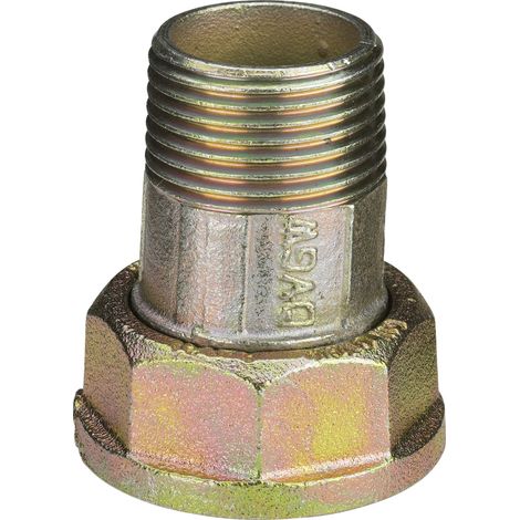 Raccord de compteur de gaz G2331 en fonte malléable R1