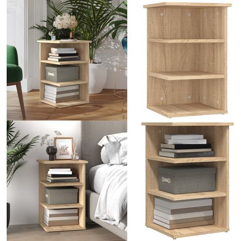 Armoire latérale Chêne sonoma 35x35x55 cm Aggloméré - Meuble De Rangement - Buffet - Meuble TV - Commode - Armoire Laterale - Home & Living (1/5)