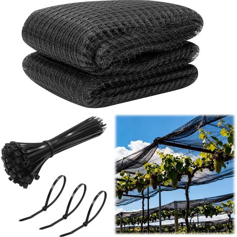 Filet Poule et Filet Anti Oiseaux, Grillage Plastique de Protection pour Poulailler, Volière et Jardin, Filet Anti Pigeon Durable pour Balcon, Arbres Fruitiers et Potager (1/5)