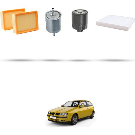 Kit tagliando 4 filtri compatibile con Seat Ibiza II 1.0 37kw Dal 1999 (1/5)