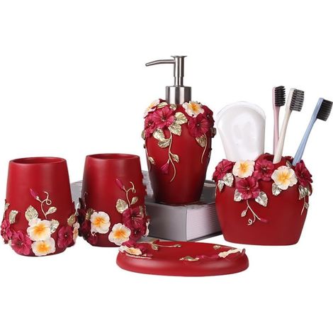 Badezimmer Set Dekoration Waschbecher Gurgelbecher Zuhause