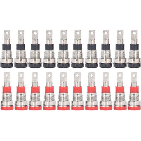 Fiches bananes de 4 mm, longue durée de vie, bonnes performances de transmission, excellente conductivité, accessoires de test électrique