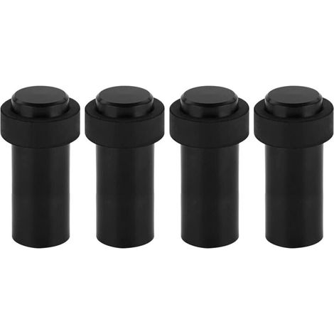 8 cm Edelstahl-Türstopper für den Boden, Türstopper, Türblocker (4er-Pack) (1/4)