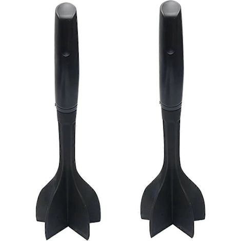 Lot de 2 presse-purée multifonctionnels antiadhésifs, accessoires de cuisine, hachoir à viande résistant à la chaleur, G (1/5)