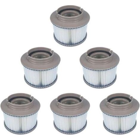 Paquet de 6 filtres MSPA de remplacement pour FD2089, pompe cartouche filtrante adapte tous les spas MSPA actuels (1/5)