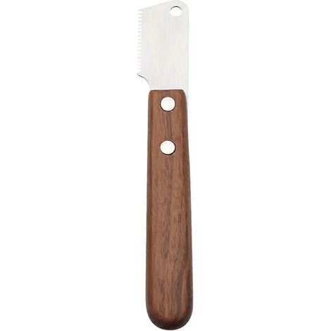 【BQ】Brosse pour chat démontable et pratique, idéale pour le lavage et le soin du pelage, avec manche en bois et fonction anti-poils. (1/5)